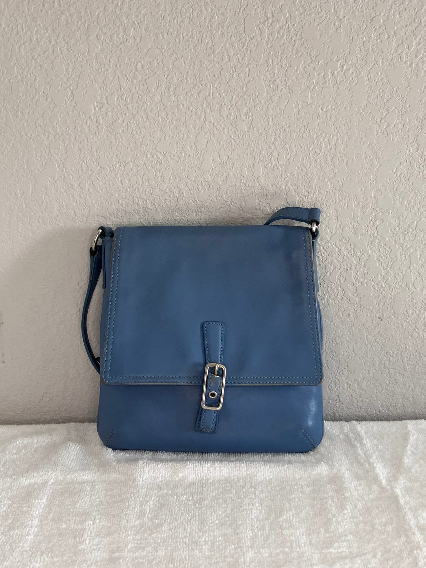 Coach Legacy Slim leather crossbody Bag in Blue