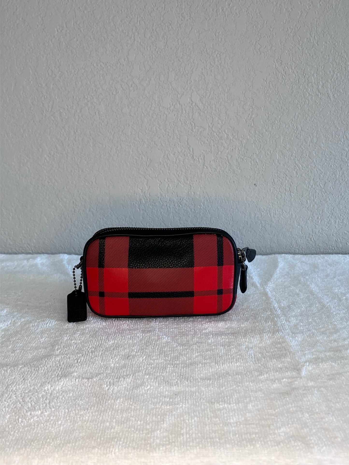 Coach Mini Jamie Camera Bag in Buffalo Plaid Print