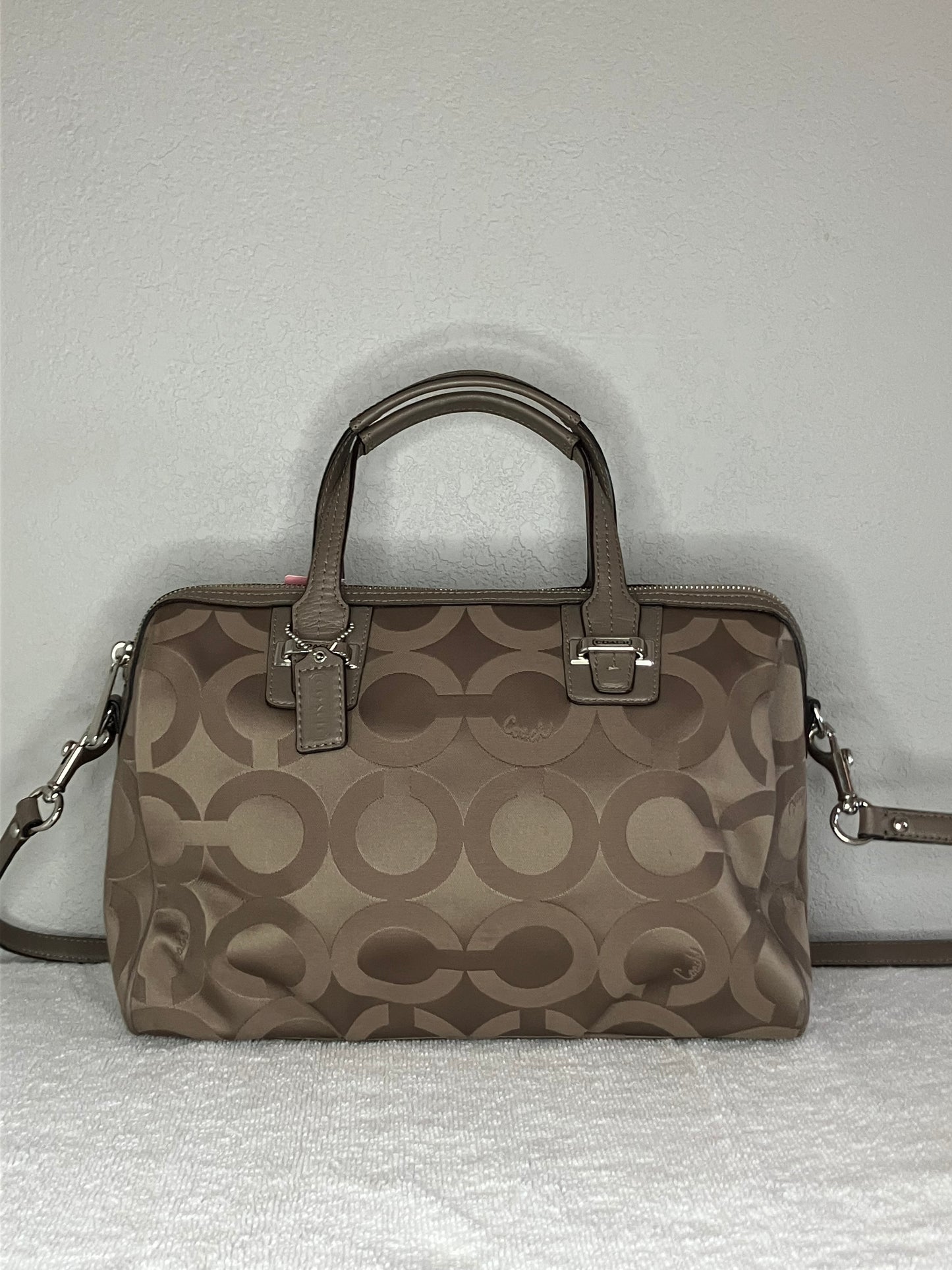 Coach Taylor Op Art Satchel