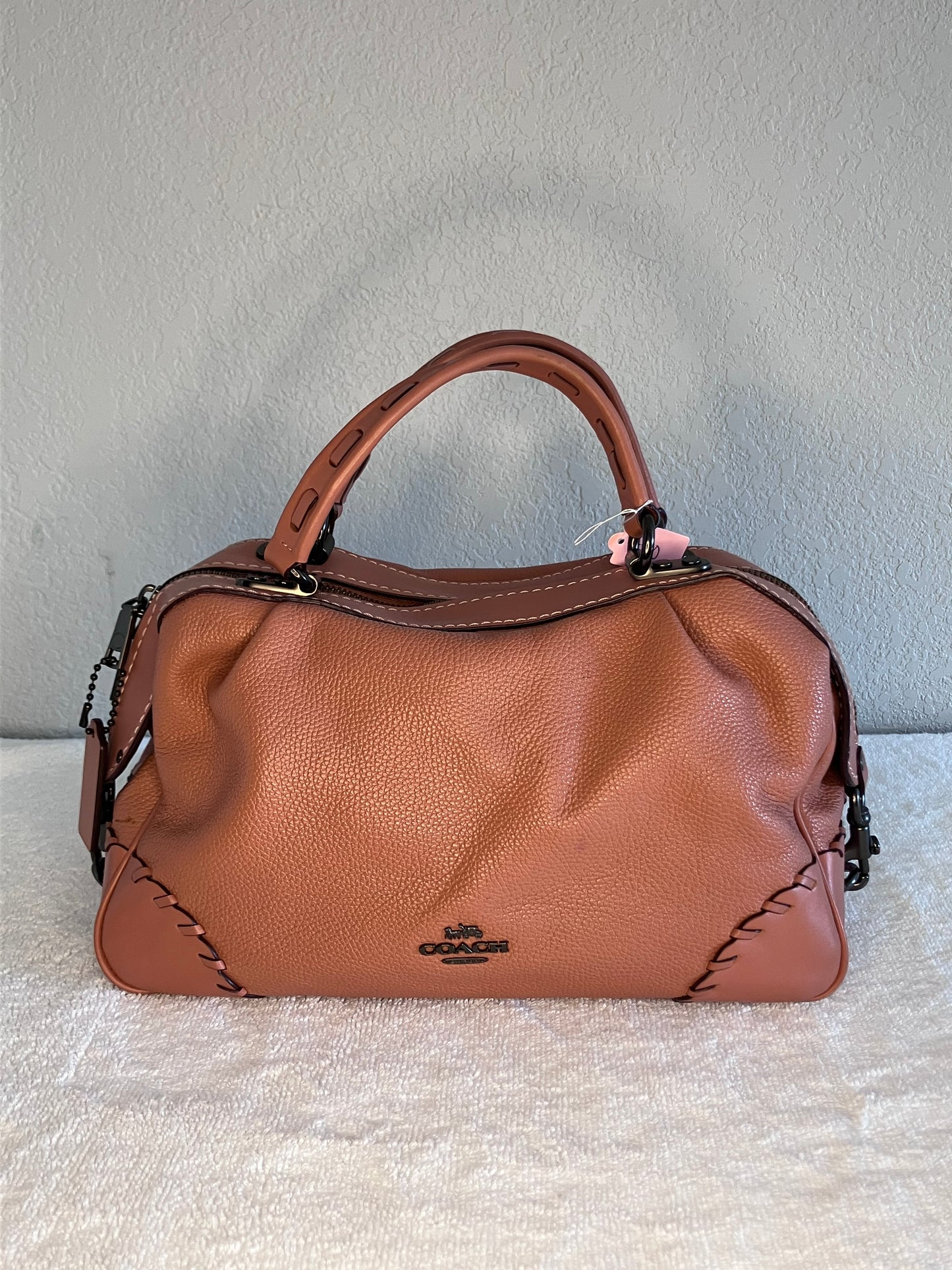 Coach Lane Satchel with Whipstich