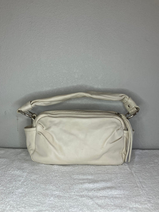 Vintage Coach Parker Cream Soft Leather Shoulder Bag