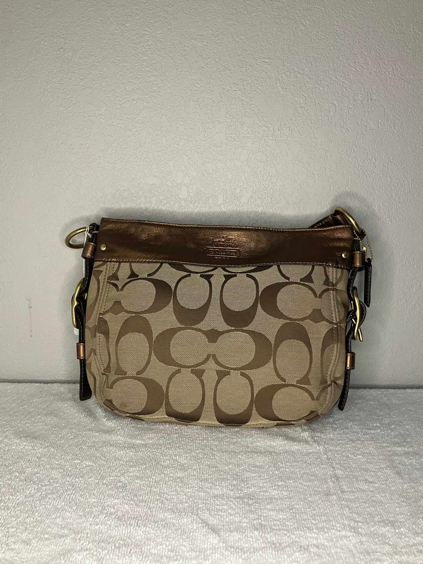 Coach Zoe Signature Hobo Bag
