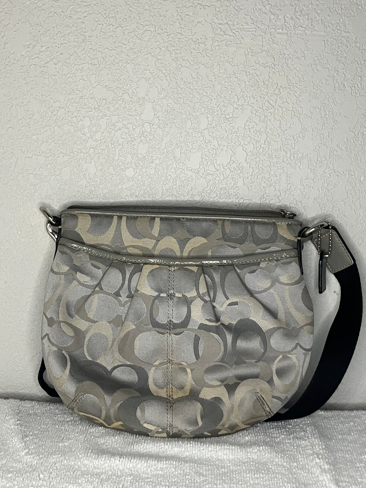 Coach Signature C fabric Crossbody Bag.