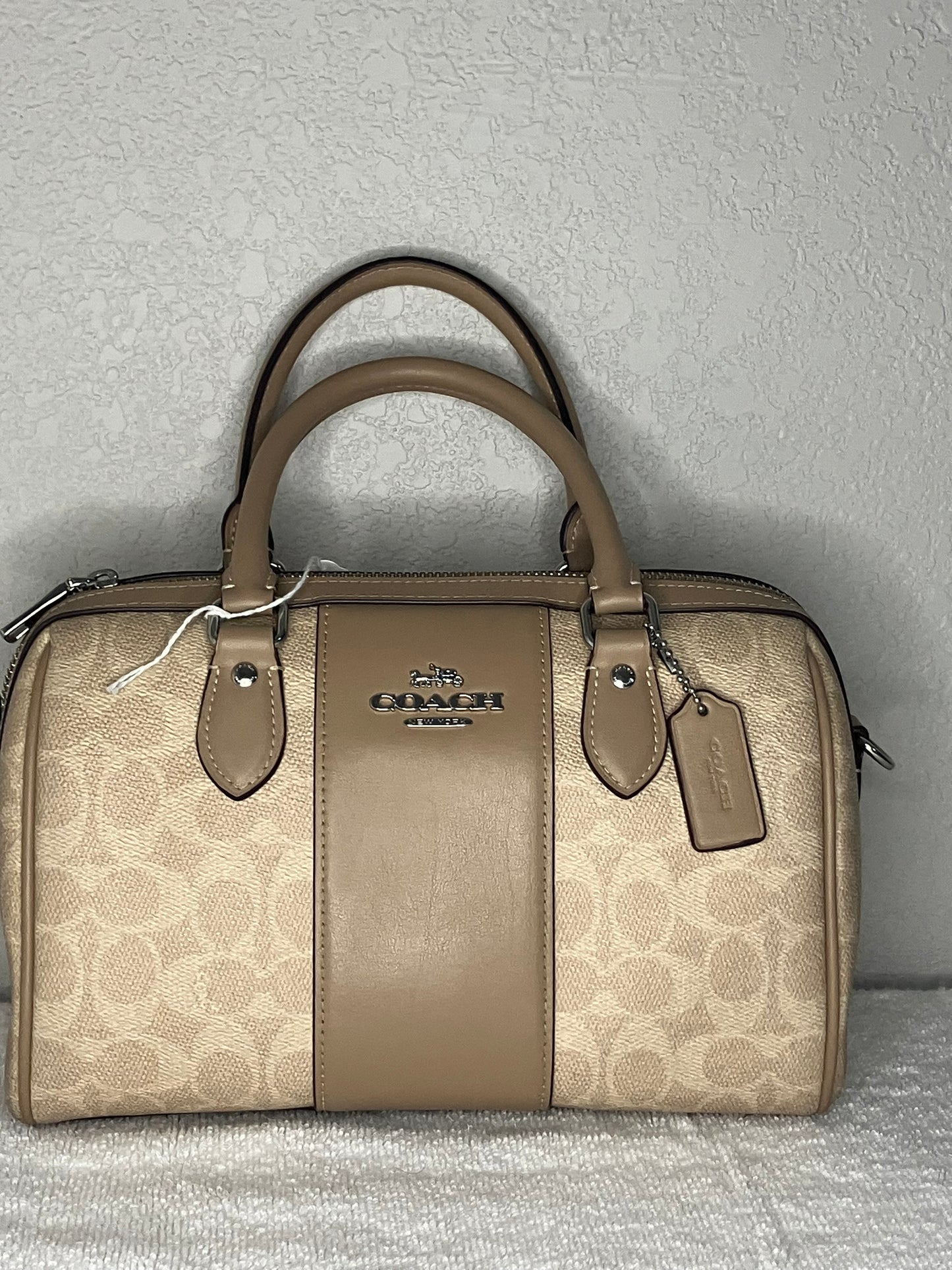 Coach Rowan Satchel Bag in Signature Canvas